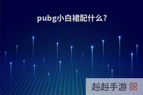 绝地求生装备搭配
