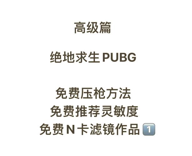 绝地求生辅助技巧