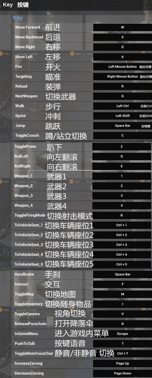 绝地求生操作