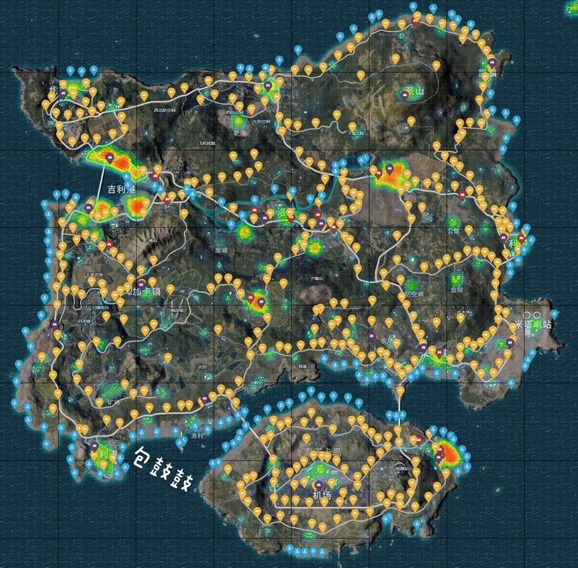绝地求生沙漠地图