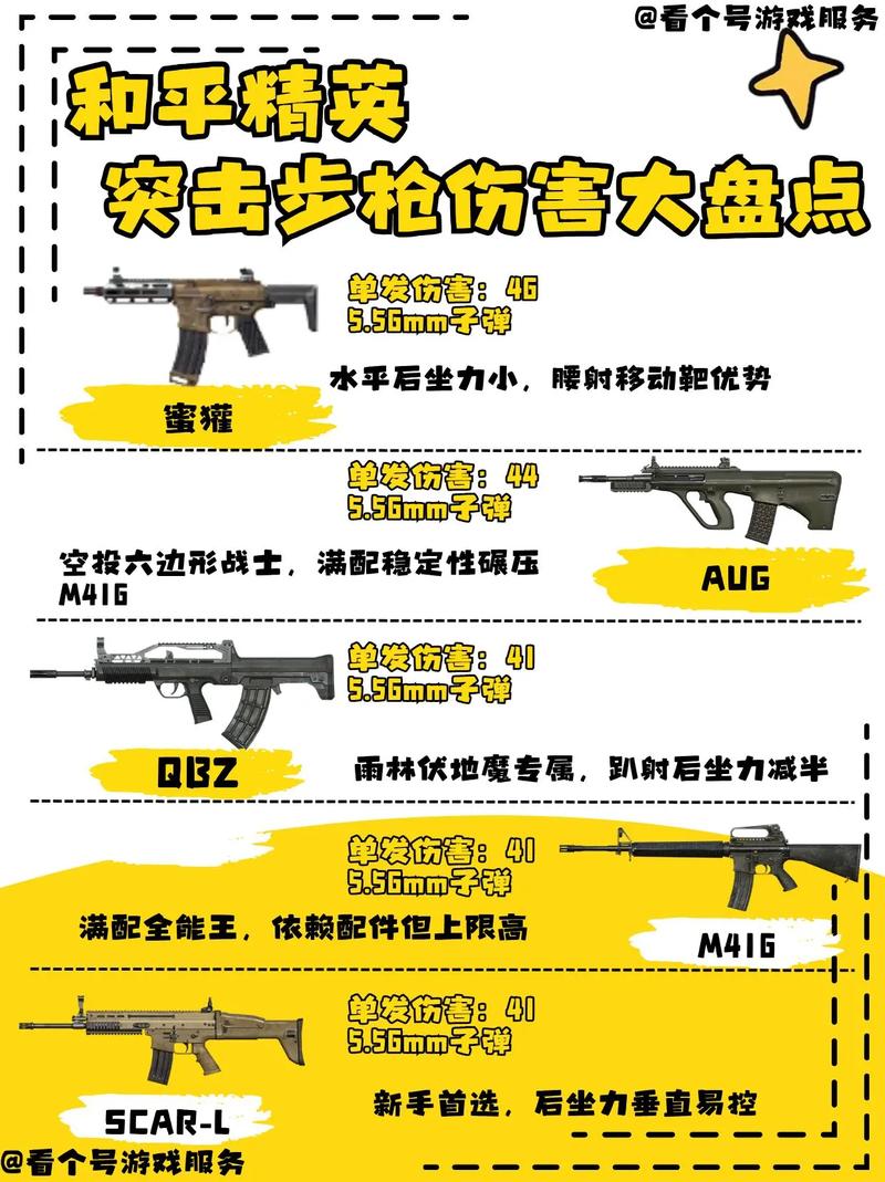 绝地求生最强枪配